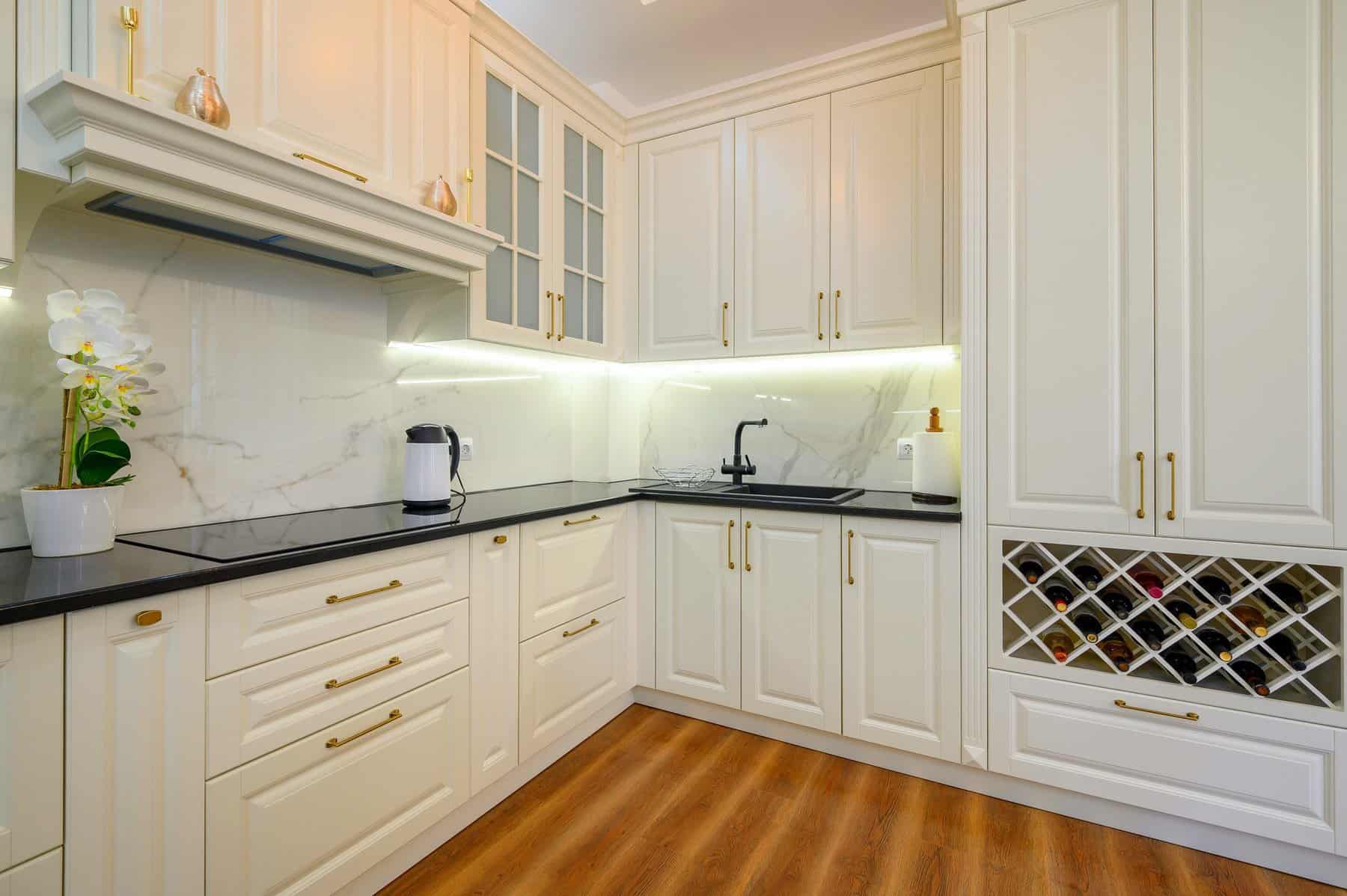 Cabinet Paint Chipping