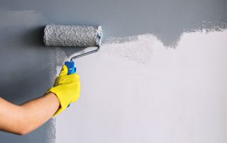 Painting wall in gray